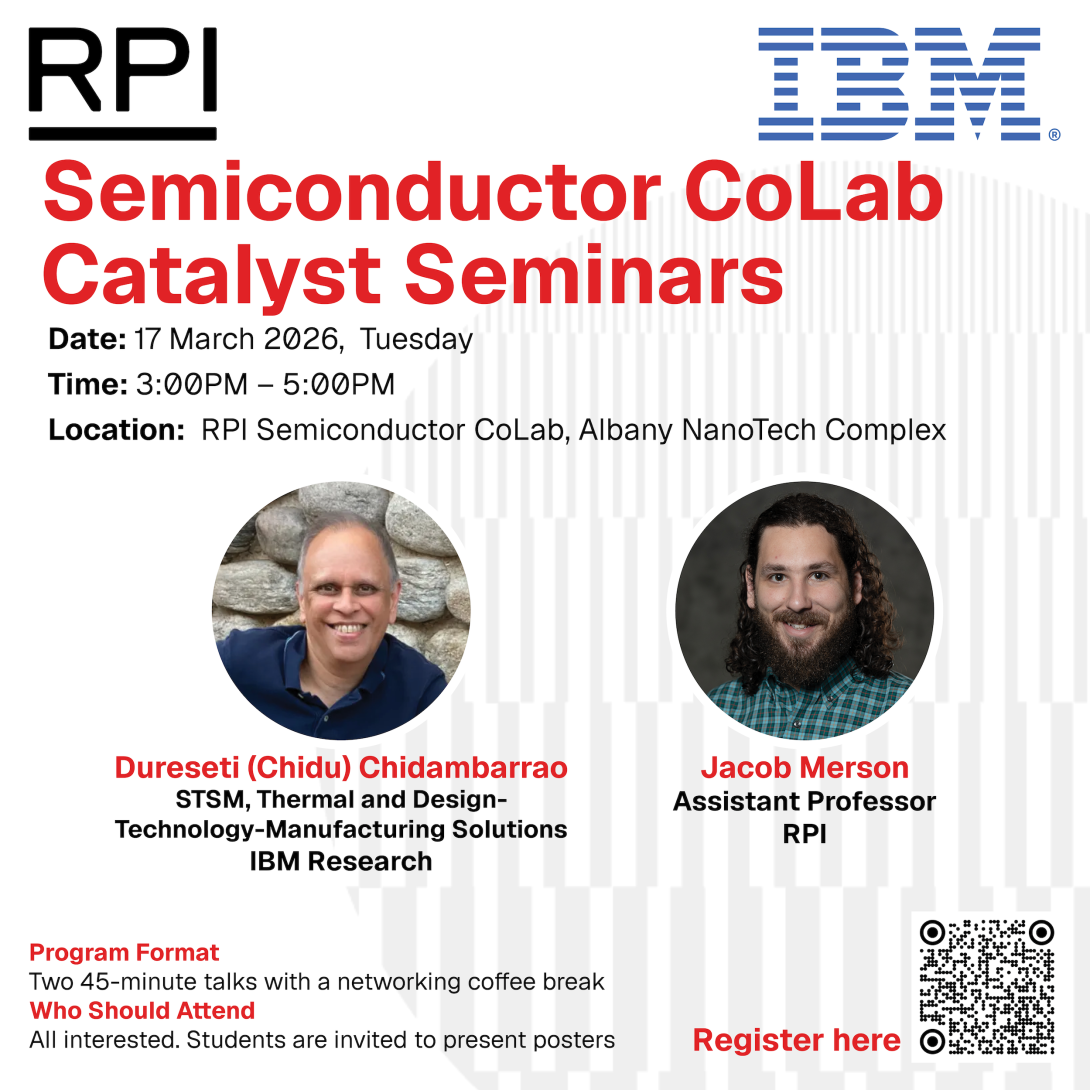 Semiconductor CoLab Catalyst Seminar March 2026